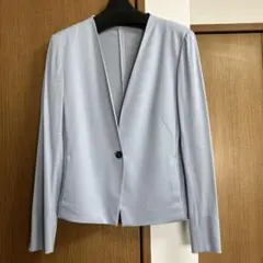 SCAPA ノーカラージャケット ライトブルーのサムネイル