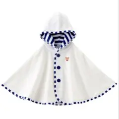 miki HOUSE/ミキハウス ポンチョ UVカット パイル素材