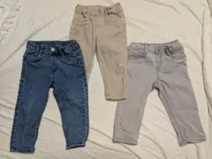 【H&M】ベビー パンツ 3点セット　70〜80cm