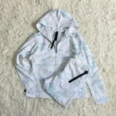 未使用タグ付き　WJK ジャージ セットアップ 迷彩 24ss ブルー Lサイズ