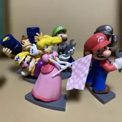 スーパーマリオ　フィギュア 6体　2011サントリーBOSS