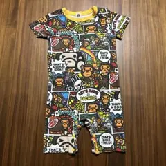 BAPE KIDS BABY MILO ロンパース 総柄80cm正規品のサムネイル