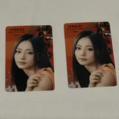 クリアトレカ TWICE5 初回限定盤A タワレコ特典 ツウィ