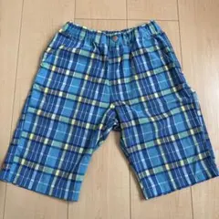 BREEZE ハーフパンツ チェック 140