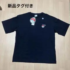 GU 포켓몬 T 셔츠 블랙 M 신품 태그 첨부