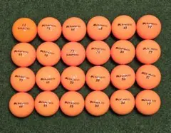 No. 1082 ロストボール kasco ゴルフボール 24個セット