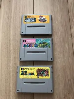 スーパーファミコン ゲームソフト 3本セット
