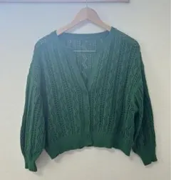 LOWRYSFARM 2WAYスカシスキッパーカーディガン