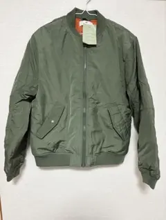 【新品・タグ付】オリーブグリーン MA-1ジャケット 160cm