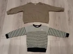 子供服キッズ LOWRYS FARM Combi mini トレーナー2点セット