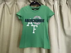 アバクロンビー&フィッチ 緑 紺 白 Tシャツ Y2K 美品