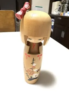 創作こけし 梅の花 伝統工芸品 - メルカリ