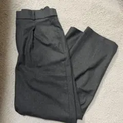 UNIQLO ヒートテック　ダークグレー スラックス　M