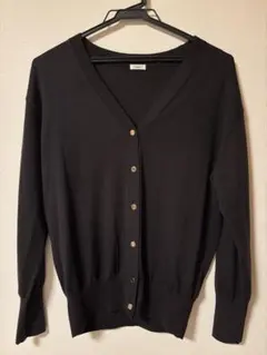 IENA ALBA Vネックカーディガン ブラウン