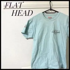 FLAT HEAD 水色 Tシャツ Cailllac Ranchのサムネイル
