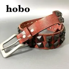 archive　hobo　ピラミッドスタッズベルト　レザーベルト　y2k