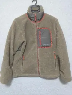 【美品】Marmot フリースジャケット ベージュ