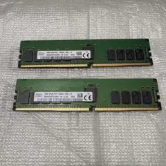 SK hynix 16GB DDR4 メモリ 2個セット(32GB) SK hynix メモリ32GB(16*2) - メルカリ