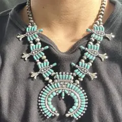 H*I様 ナジャ インディアンジュエリー ターコイズ ネックレス ヴィンテージ