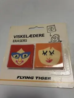 FLYING TIGER 消しゴム 2個セットのサムネイル