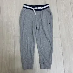 ポロラルフローレン スウェットパンツ 100 グレー ポニー刺繍のサムネイル