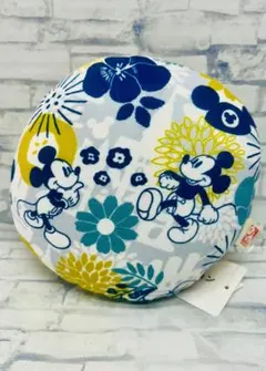ディズニー　ミニクッション　和モダン　ミッキー　ミニー 【新品未使用】