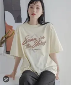 ローリーズファーム　USEDツアーTシャツ　アイボリーのサムネイル