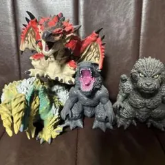 k*i様 ゴジラ 怪獣ソフビ まとめ売り 12体セット キングギドラ ヘドラ