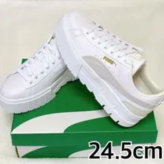 新品未使用 PUMA プーマ メイズレザーウィメンズ 24.5㎝