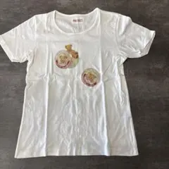 ピンクハウスMテディベア プリント 半袖Tシャツ ホワイトのサムネイル