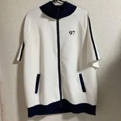半袖ジップアップ