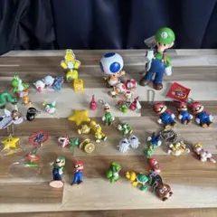 レア　マリオキャラクター 根付けキーホルダーセット　まとめ売り