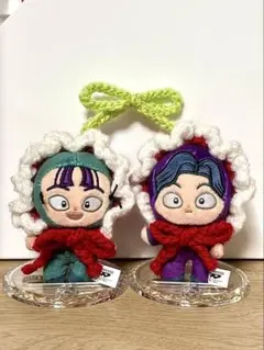 ほわぬい ぬい服 さくらんぼ ボンネット 編み物 忍たま乱太郎 - メルカリ