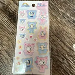 ナルミヤキャラクターズ ステッカー　ナカムラくん　エンジェルブルー