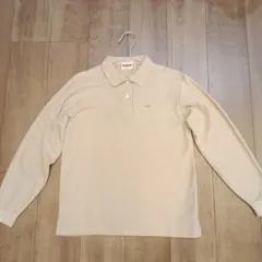 MCGREGOR ベージュ 長袖ポロシャツ M