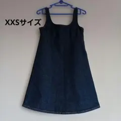 H&M　デニムミニワンピース　サロペットミニスカート