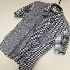 JW ANDERSON UNIQLO ギンガムチェック 半袖シャツ Mのサムネイル