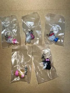 ハローキティ めじるしアクセサリー5種（セミコンプリート）