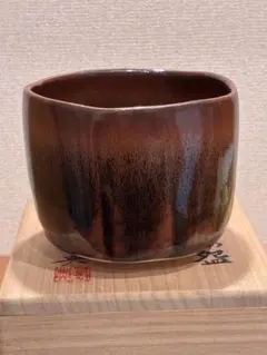 鉄釉茶碗  戸松万典造 骨董品 Yahoo!オークション - 「戸松万典」の落札相場・落札価格