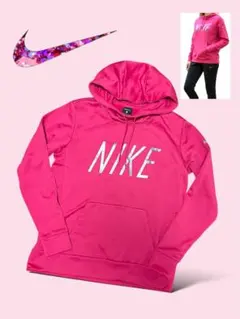 ナイキ ドライフィット パーカー レディース ピンク