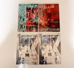 月1エヴァ エヴァンゲリオン 映画 入場特典 スマホサイズステッカー 4枚セット