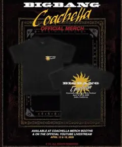 BIGBANG コーチェラ Tシャツ ブラック S