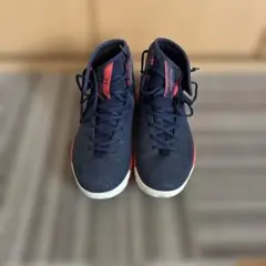 Under Armour バスケットボールシューズ ネイビー/レッド