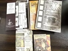 ⭐︎おすそ分け　コラージュ　メモ　素材　紙物　海外製　セット