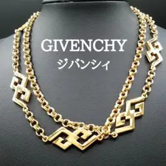 美品✨ジバンシィGロゴ太めロロチェーン_レディースゴールドネックレス_380