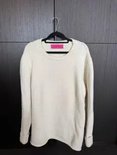 The Elder Statesman クルーネック ニット アイボリーのサムネイル