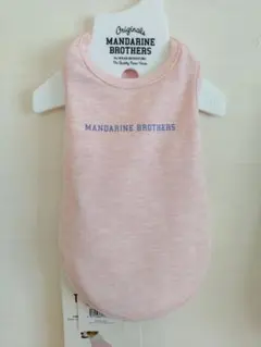 MANDARINE BROTHERS テンダーケアTシャツ ベイビーピンク　Sのサムネイル