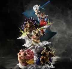 ワンピース造形王 ワールドコレクタブルフィギュアPREMIUM 新旧四皇