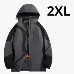 ダウンジャケット メンズ フード付き アウター 防寒ジャケット ダウン 2XL