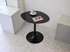 Used メラミントップ ミニ サイドテーブル ブラック Duplo 廃番 美品